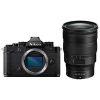 尼康（Nikon）Zf BK CK 全画幅微单相机（Z 24-70mm f/2.8E ED VR标准镜头套装） 黑色 标配 Zf BK CK + Z 24-70mm f/2.8E