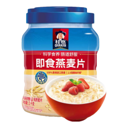 桂格 即食燕麦片 2kg 罐装