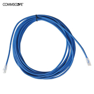 COMMSCOPE康普六类千兆网络跳线六类非屏蔽跳线家用办公成品网线 99英尺30米