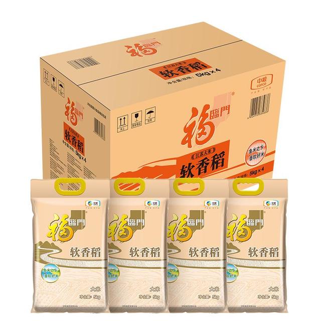 福临门 苏北大米 10斤*4 箱装