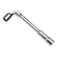 波斯 L型双头套筒扳手 13mm 烟斗穿孔六角套筒轮胎扳手
