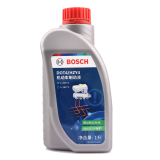博世 BOSCH 通用型DOT4 刹车油制动液离合器油汽车养护套装保养2L包安装