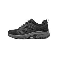 斯凯奇(Skechers)百搭简约女鞋休闲户外舒适透气轻质减震运动鞋180022 女款-黑色/炭灰色/BKCC 35