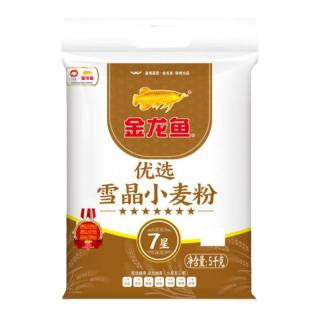 金龙鱼 七星金装雪晶小麦粉 5kg 1袋