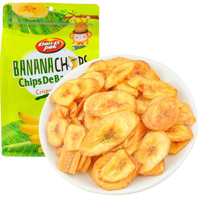 丹帝 香蕉片500g越南进口香蕉干蜜饯休闲出游零食小吃