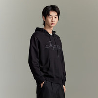 GXG男装卫衣合集 黑色连帽卫衣GEX13114573 M