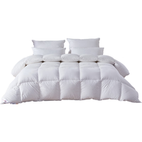 维克多（VCD）被子羽绒被95白鹅绒被100支全棉贡缎冬被子720g充1.5*2.1米 白色 【标准冬被】白色 150cm*210cm