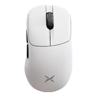 多彩 DeLUXM500无线有线蓝牙多模游戏电竞鼠标长续航8k回报率PAW3395轻量化设计人体工学支持磁吸充电底座 M500pro白色
