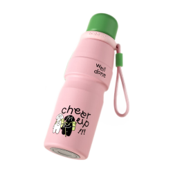 花伴森 保温杯 莓莓追光家 600ml