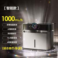 国家补贴：WIEKURT 德国新款双擎无雾加湿器 家用卧室轻音除菌冷蒸发增湿机