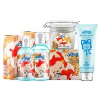 御泥坊 小迷糊 阿狸清爽均衡四件套(洁面乳+爽肤水+爽肤乳+泥浆面膜)