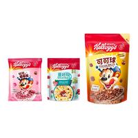 家乐氏谷物脆可可球+草莓味便携小包分享装儿童早餐