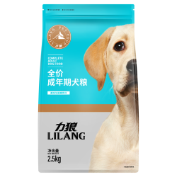 LILANG 狗粮 e族金毛拉布拉多比熊中大型通用型宠物主粮成犬粮20kg40斤