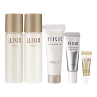 ELIXIR 怡丽丝尔 洁面水乳眼霜防晒体验装(洁面14*2+水18+乳18+眼霜2*2)