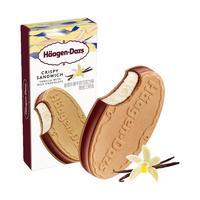Häagen·Dazs 哈根达斯 脆皮三明治冰淇淋 香草牛奶巧克力口味 68g