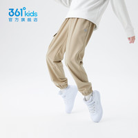 361童装男童针织长裤2025秋冬中大童运动裤儿童休闲厚裤子 风滚草 春秋款B