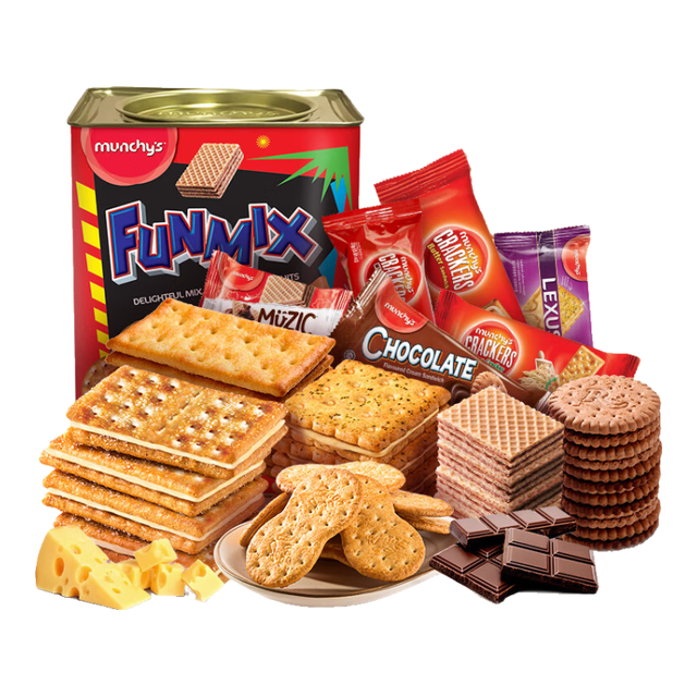 马奇新新 欢密斯什锦饼干组合装 6口味 700g