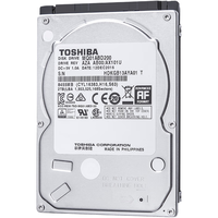 东芝（TOSHIBA） 机械硬盘2.5英寸5400转SATA3 128M缓存笔记本电脑台式机通用硬盘 2TB 厚度9mm 标配(无配件)