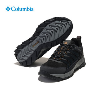 Columbia哥伦比亚户外男女防水运动野营旅行舒适徒步登山鞋YL3979 010 YM3979 男 黑色 41 (26cm)男
