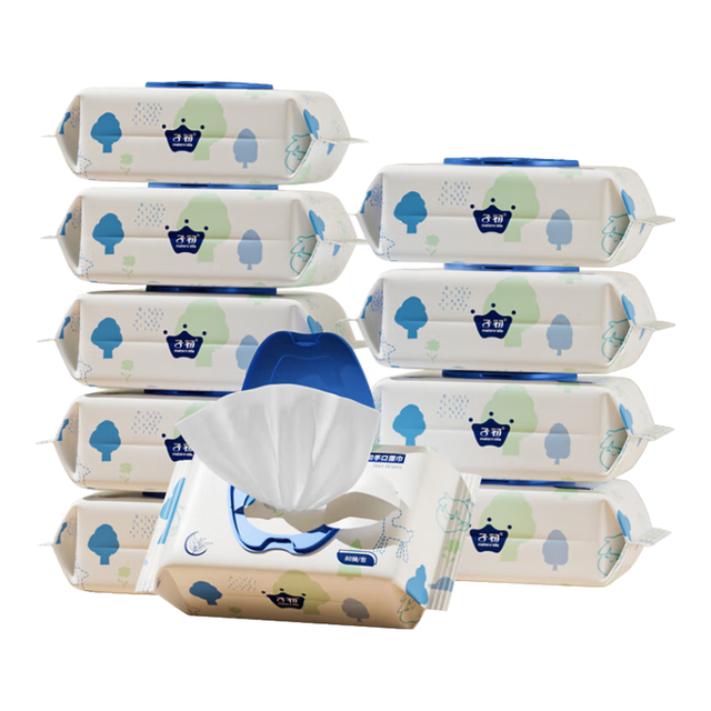 88VIP：子初 婴儿湿巾80抽10包