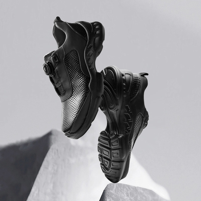 PEPETIE PPTE 旋转扣商务休闲运动皮鞋