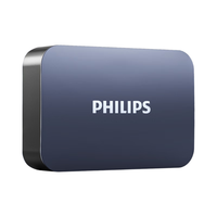 飞利浦（PHILIPS）4TB 移动硬盘 USB3.2 高速大容量31PD系列 3.5英寸 电脑机械硬盘 兼容Mac外接 外置存储办公家庭