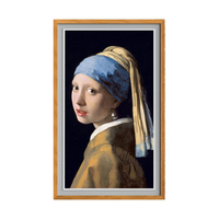 BOE 京东方 画屏 商务显示器 电子数码相框 适配智能网络电视盒子 APP云享世界名画 无损伽马 32寸S2琥珀柚