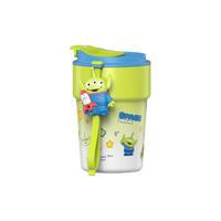 天喜（TIANXI）迪士尼咖啡杯高档精致随行杯女水杯便携手提拿铁杯子男保温杯 三眼仔+挂绳【316不锈钢】