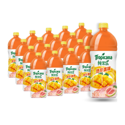 百事 可乐纯果乐 热带美味900ml*12水果饮料 节日聚会