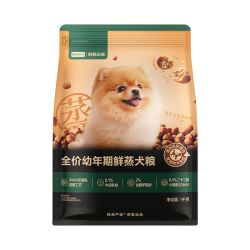 网易严选 鲜蒸酥脆易消化 犬粮  1kg