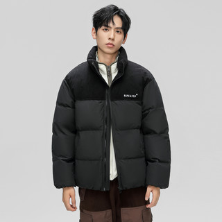雪中飞2025秋冬热销男女短中长连帽加厚羽绒服外套 粉色2576F 155