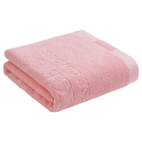 洁丽雅（Grace）国色祥韵高能五色毛巾10A抗菌纯棉吸水亲肤全棉成人洗脸面巾 粉色