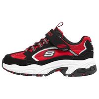 SKECHERS 斯凯奇 男童休闲运动鞋 黑色/白色/BKW