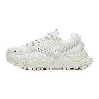 FILA  FUSION 斐乐潮牌女鞋女子运动鞋2023硬糖鞋厚底老爹鞋女 棉花糖/银-Z-MM 37.5