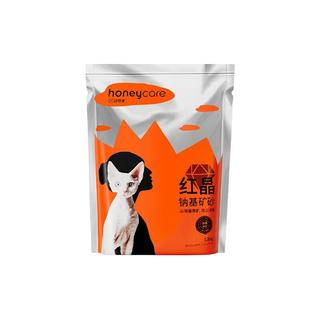 Honeycare 好命天生 混合猫砂豆腐膨润土猫沙 红晶钠基矿砂1.8kg