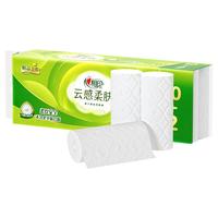 心相印 云感柔肤卷纸家用厕所纸四层立体压花卷筒卫生纸 云感卷纸 135克12卷