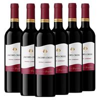 JACOB'S CREEK 杰卡斯 经典 西拉加本纳 干红葡萄酒 750ml*6瓶