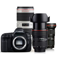 佳能（Canon） EOS 5d4/5DMark IV单反相机5d4/无敌狮全画幅单反相机单机 16-35+24-70+70-200/2.8三支镜
