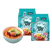 SAMYANG 三养MEP冷酷辣泡菜凉面冷面拉面韩国方便面泡面夏季速食夜宵 MEP冷酷辣泡菜凉面4袋*2