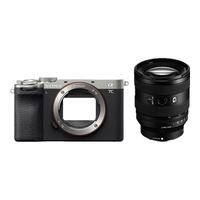  SONY/索尼 Alpha 7C系列 AI智能芯 全画幅微单相机+皮套+电+充+屏+清  单机身 银色 F3.5