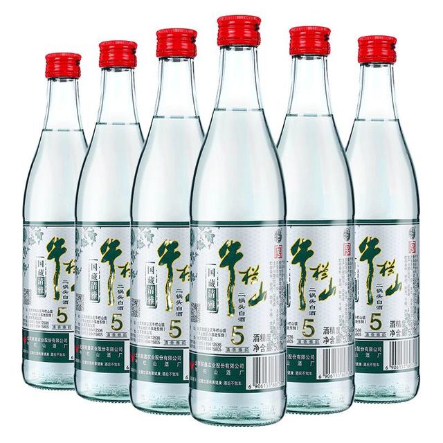 Niulanshan/牛栏山纯粮固态发酵清香型白酒光瓶装【报价价格评测怎么样