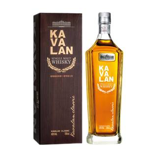 中国台湾金车噶瑪蘭经典单一麦芽威士忌噶玛兰威士忌洋酒700ml