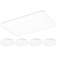  Lighting 雷士 NVC  白月系列 LED吸顶灯套装 四室一厅