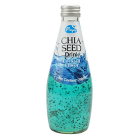 泰国进口Meien美恩奇亚籽果味饮料290ml*15瓶时尚餐厅可调酒饮品