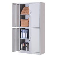 ZUOSHENG 佐盛 文件柜铁皮柜档案柜办公柜钢制资料柜储物柜通双节文件柜