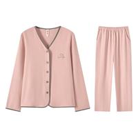 芬腾睡衣女防静电保暖德绒2025年秋冬轻暖女士家居服套装