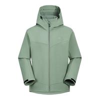 拓路者海豹软壳衣男春秋户外登山服防水防风外套加绒保暖跑步运动夹克