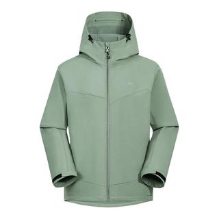 拓路者（Pioneer Camp）海豹软壳衣男秋季户外登山服防水防风外套春秋 灰绿色 XL 