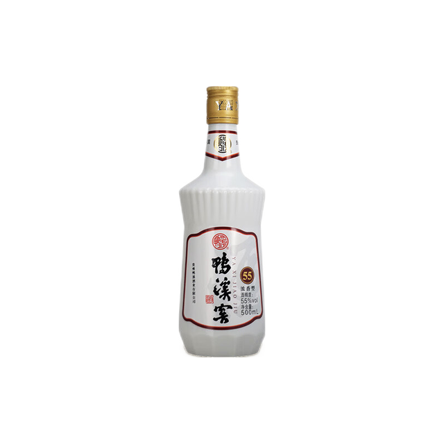 鸭溪窖 55度 浓香型白酒  光瓶装500ml