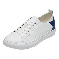 特价康奈女鞋春秋季圆头系带拼色真皮皮鞋时尚舒适小白鞋板鞋